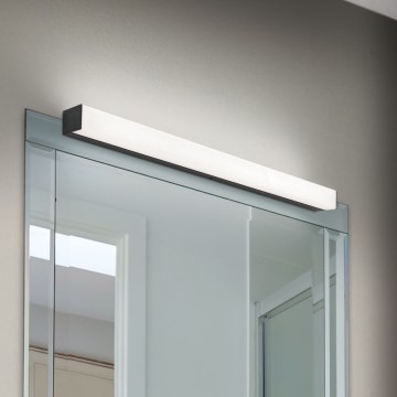 LED Лампа за огледало в баня HORIZON LED/12W/230V 3000/4000K 60 см IP44 черен