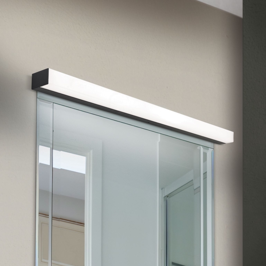 LED Лампа за огледало в баня HORIZON LED/18W/230V 3000/4000K 90 см IP44 черен