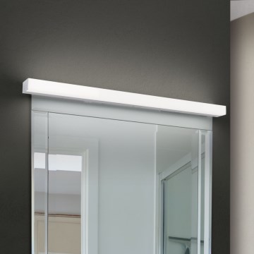 LED Лампа за огледало в баня HORIZON LED/18W/230V 3000/4000K 90 см IP44 сребрист