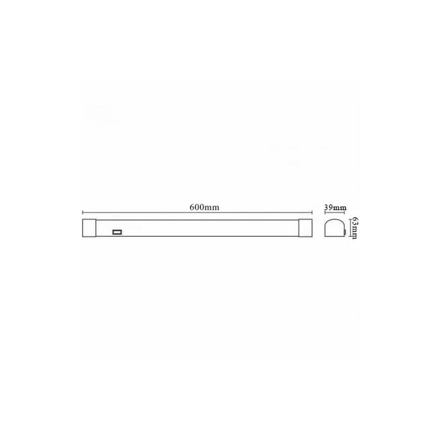 LED Лампа за огледало в баня LED/15W/230V 4000K IP44