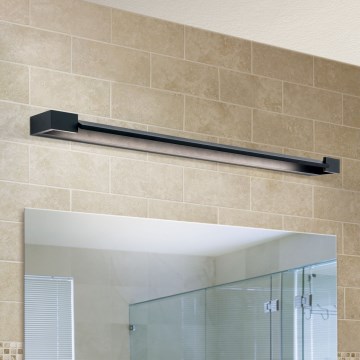 LED Лампа за огледало в баня MARILYN LED/24W/230V 90 см IP44 черен