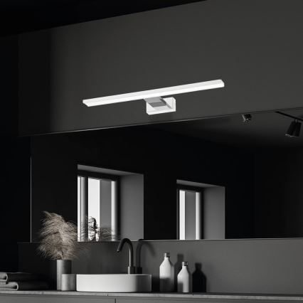 LED Лампа за огледало в баня SHINE LED/13,8W/230V IP44 бял/лъскав хром