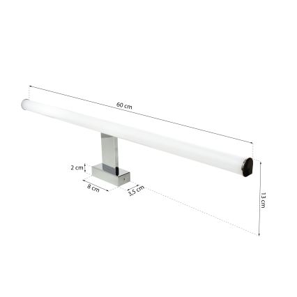 LED Лампа за огледало за баня DUNA LED/13,8W/230V IP44