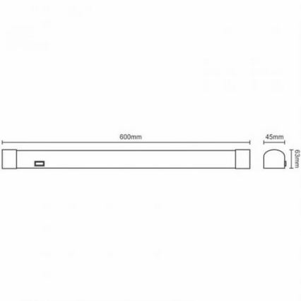 LED Лампа за огледало за баня LED/15W/230V 4000K IP44