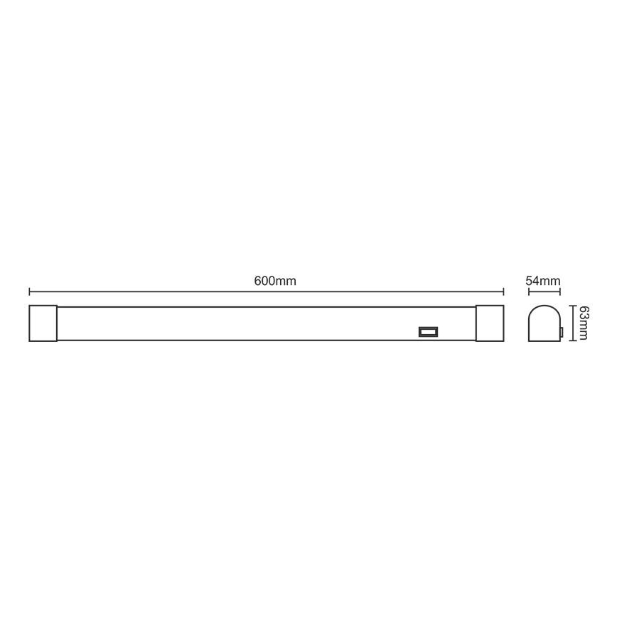 LED Лампа за огледало за баня LED/15W/230V 4000K IP44