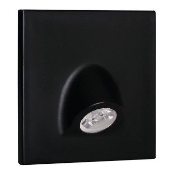 LED Лампа за ориентация MEFIS LED/0,7W/12V 3000 K черна
