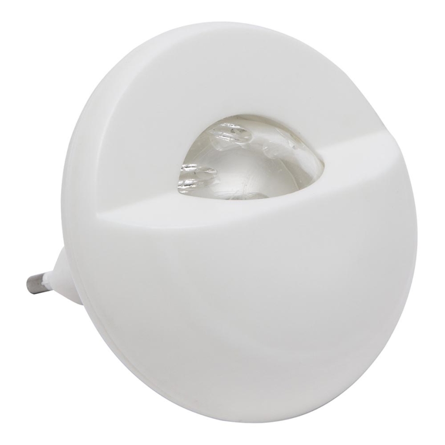 LED Лампа за ориентация за контакт със сензор LED/1W/230V 6000K
