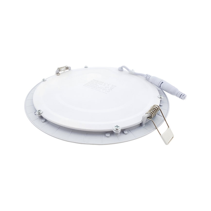 LED Лампа за окачен таван CIRCLE LED/15W/230V 6500K Ø 18,8 cm бял