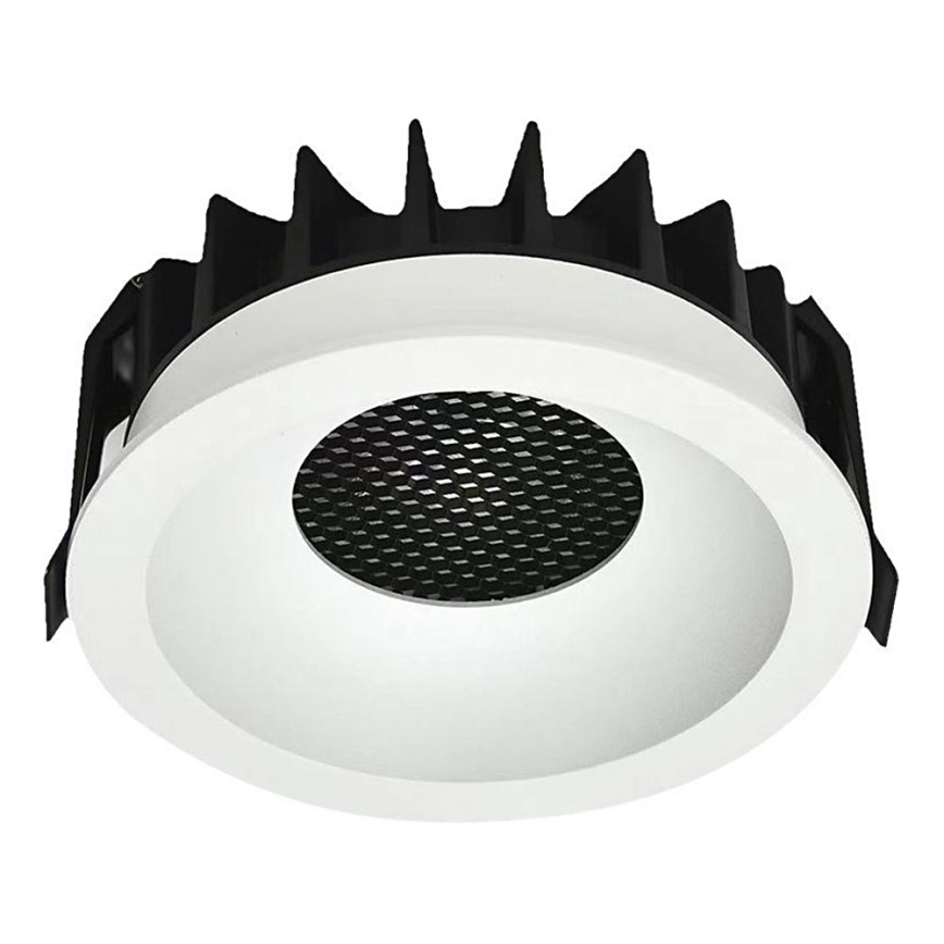 LED Лампа за окачен таван LED/12W/230V 3000/4000/6400K ø 8,6 см бял