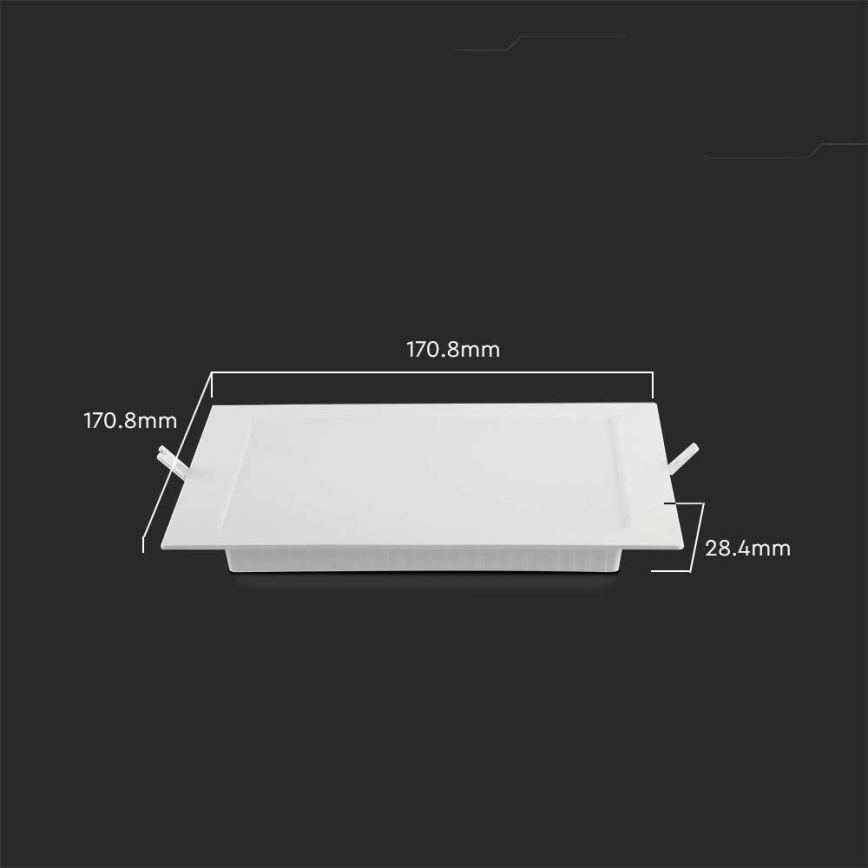 LED Лампа за окачен таван LED/12W/230V 4000K