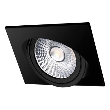 LED Лампа за окачен таван LED/18W/230V 4000K 11,5x11,5 cm черен