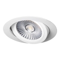 LED Лампа за окачен таван LED/18W/230V 4000K Ø 11,5 cm бял