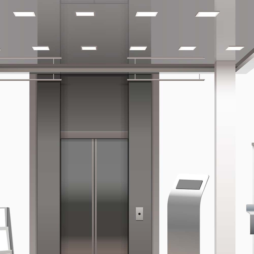 LED Лампа за окачен таван LED/24W/230V 29,5x29,5 см 6500K бял
