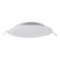LED Лампа за окачен таван LED/3W/230V Ø 9,5 см 3000K бял