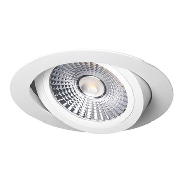 LED Лампа за окачен таван LED/6W/230V 3000K Ø 8,5 cm бял