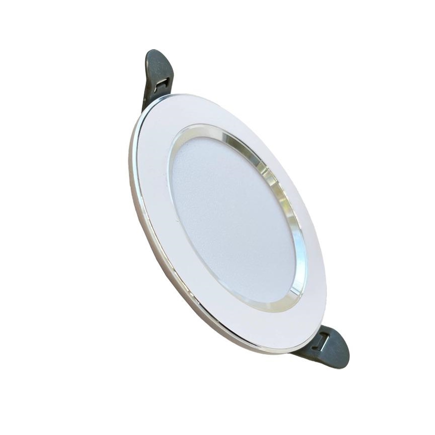 LED Лампа за окачен таван LED/7,5W/230V 4000K бял/сребрист