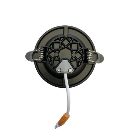 LED Лампа за окачен таван LED/7,5W/230V 4000K черен/златист