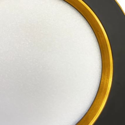 LED Лампа за окачен таван LED/7,5W/230V 4000K черен/златист