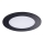 LED Лампа за окачен таван на баня ROUNDA LED/6W/230V IP44 черна Ø 12 см