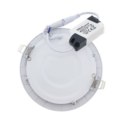LED Лампа за окачен таван QTEC LED/18W/230V 6500K Ø 22 см
