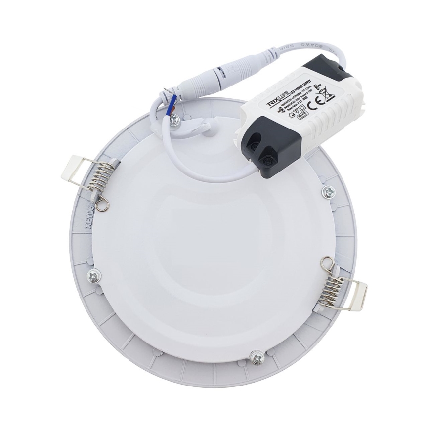 LED Лампа за окачен таван QTEC LED/18W/230V 6500K Ø 22 см