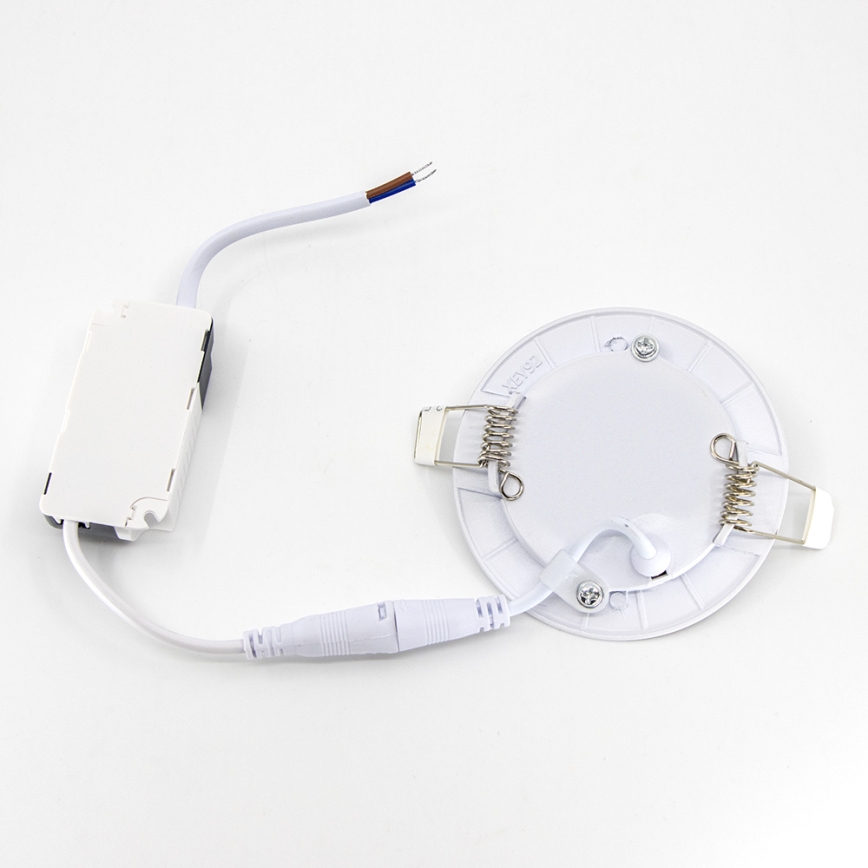 LED Лампа за окачен таван QTEC LED/3W/230V 6500K Ø 8,3 см