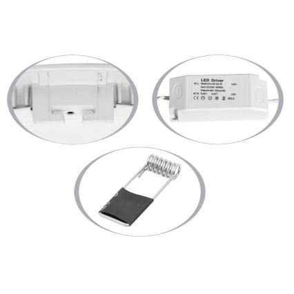 LED Лампа за вграждане в баня RAFA LED/25W/230V 2700K IP44