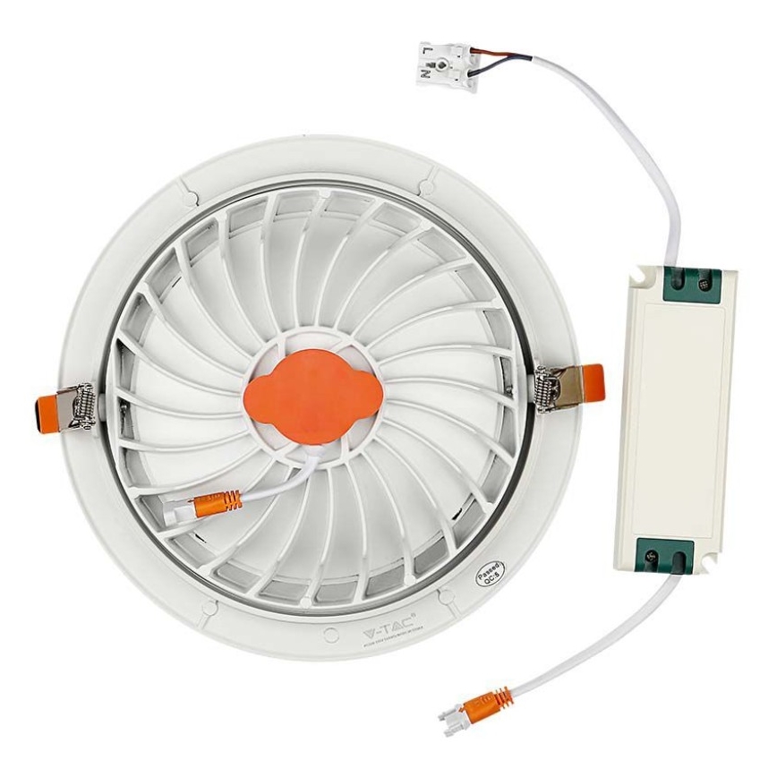 LED Лампа за окачен таван SAMSUNG CHIP LED/20W/230V 4000K
