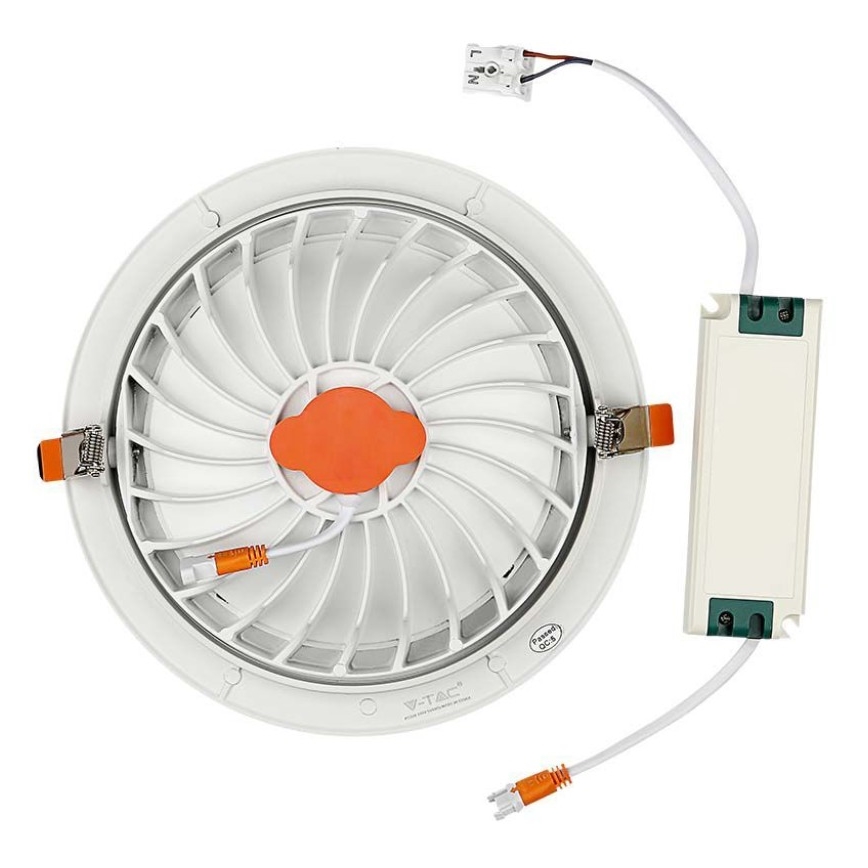 LED Лампа за окачен таван SAMSUNG CHIP LED/30W/230V 6400K