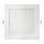 LED Лампа за окачен таван SQUARE LED/12W/230V 4000K 17x17 см бял