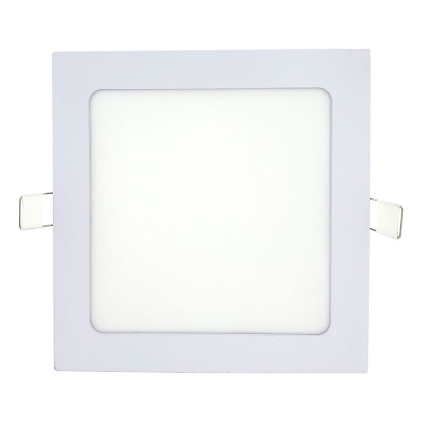 LED Лампа за окачен таван SQUARE LED/12W/230V 4200K 16,8x16,8 cm бял
