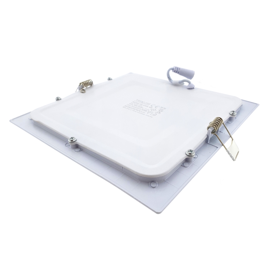 LED Лампа за окачен таван SQUARE LED/15W/230V 4200K 18,8x18,8 cm бял