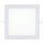 LED Лампа за окачен таван SQUARE LED/18W/230V 2700K 22x22 cm бял