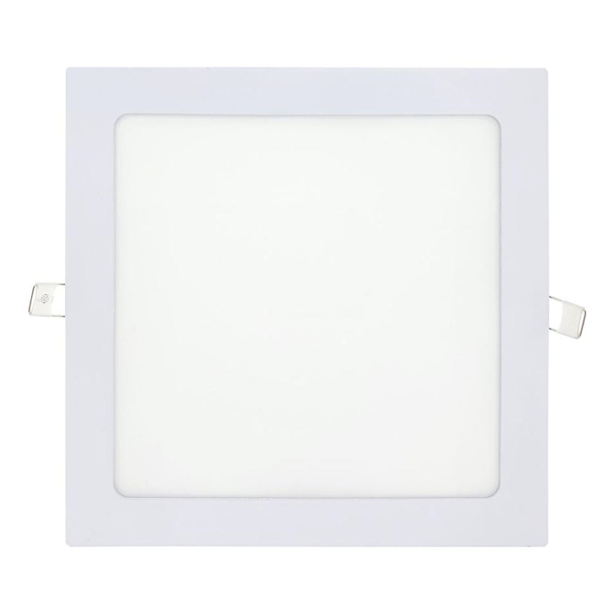 LED Лампа за окачен таван SQUARE LED/18W/230V 4200K 22x22 cm бял