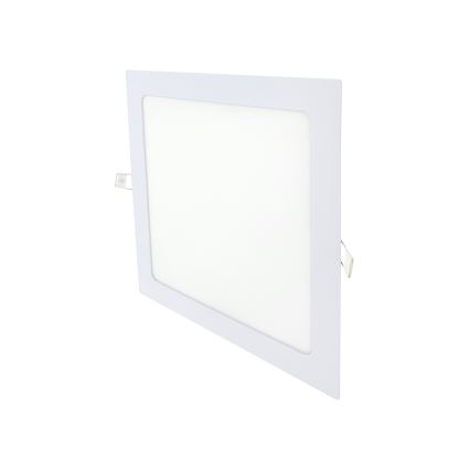LED Лампа за окачен таван SQUARE LED/18W/230V 4200K 22x22 cm бял