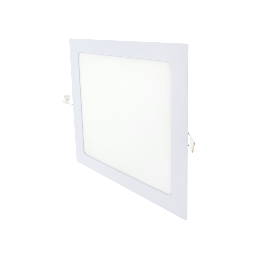 LED Лампа за окачен таван SQUARE LED/18W/230V 4200K 22x22 cm бял
