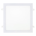 LED Лампа за окачен таван SQUARE LED/24W/230V 4200K 29,2x29,2 cm бял
