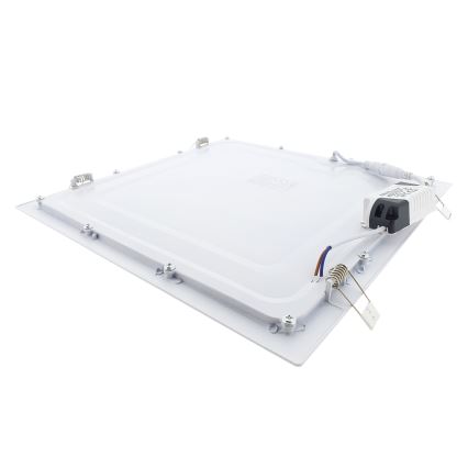 LED Лампа за окачен таван SQUARE LED/24W/230V 4200K 29,2x29,2 cm бял