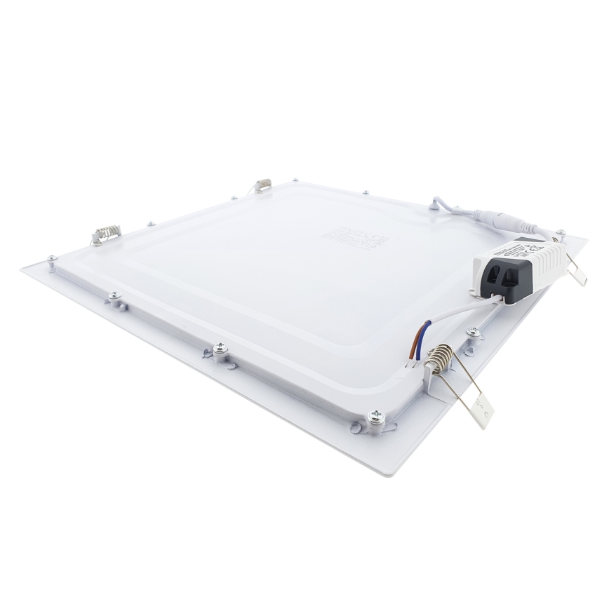 LED Лампа за окачен таван SQUARE LED/24W/230V 4200K 29,2x29,2 cm бял
