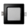 LED Лампа за окачен таван SQUARE LED/3W/230V 4000K 9x9 см черен
