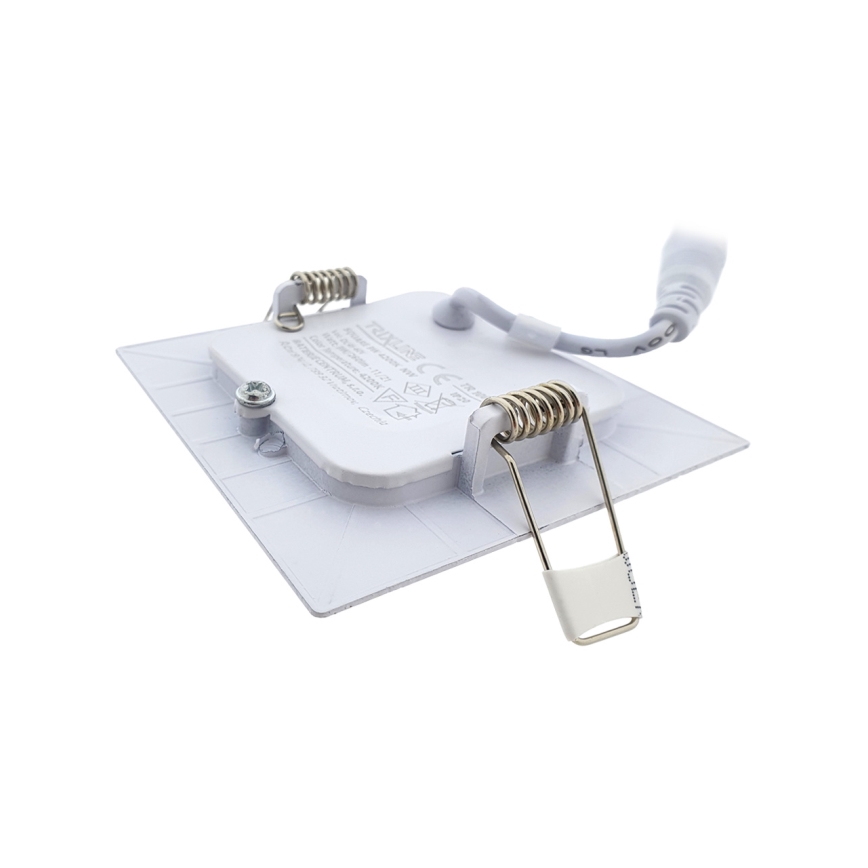 LED Лампа за окачен таван SQUARE LED/3W/230V 4200K 8,3x8,3 cm бял