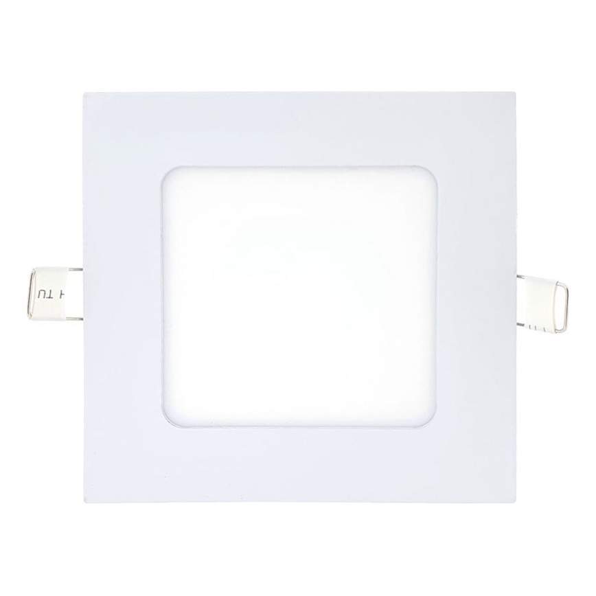 LED Лампа за окачен таван SQUARE LED/6W/230V 6500K 11,8x11,8 cm бял