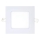 LED Лампа за окачен таван SQUARE LED/6W/230V 6500K 11,8x11,8 cm бял