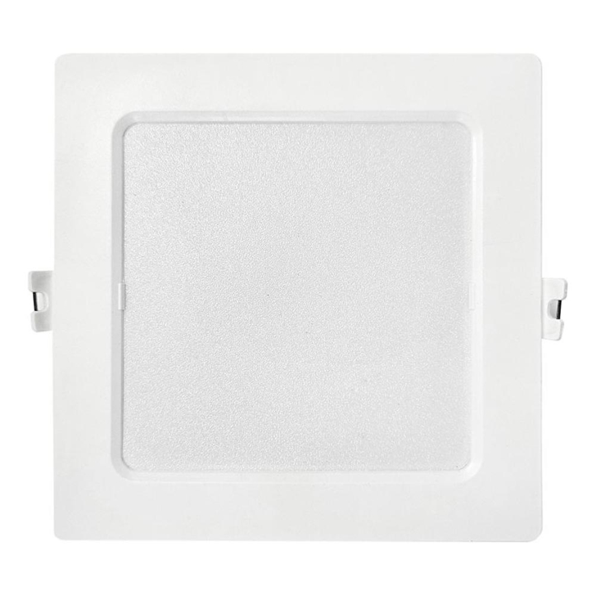 LED Лампа за окачен таван SQUARE LED/9W/230V 4000K 14,5x14,5 см бял