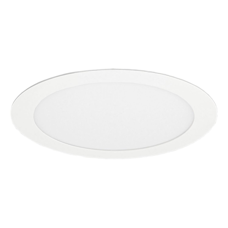 LED Лампа за окачен таван VEGA LED/12W/230V 2900/3900/5800K Ø 17,5 см бял