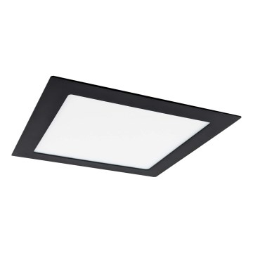 LED Лампа за окачен таван VEGA LED/18W/230V 2900/3900/5800K 22,5x22,5 см черен