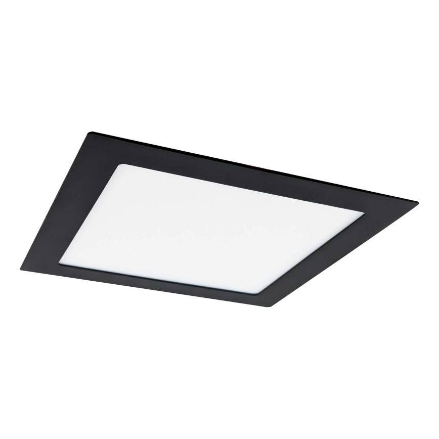 LED Лампа за окачен таван VEGA LED/18W/230V 2900/3900/5800K 22,5x22,5 см черен