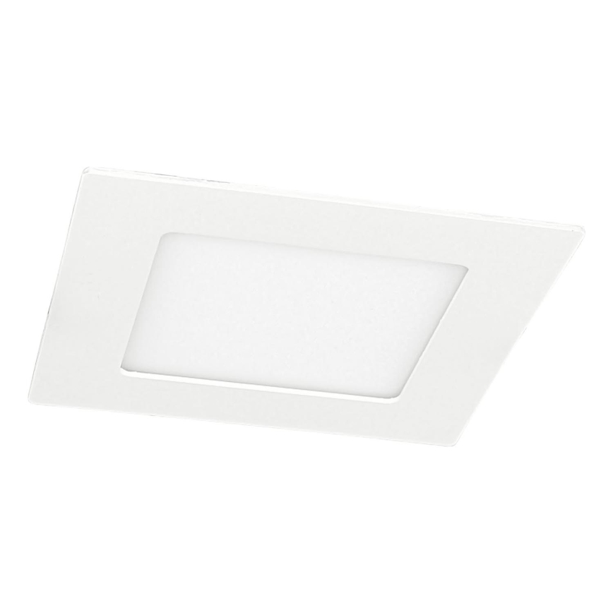 LED Лампа за окачен таван VEGA LED/6W/230V 2900/3900/5800K 12,5x12,5 см бял