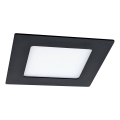 LED Лампа за окачен таван VEGA LED/6W/230V 2900/3900/5800K 12,5x12,5 см черен