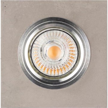 LED Лампа за окачен таван VITAR 1xGU10/5W/230V CRI 90 бетон – FSC сертифицирано